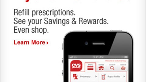 MyCVS on the Go Display Ad